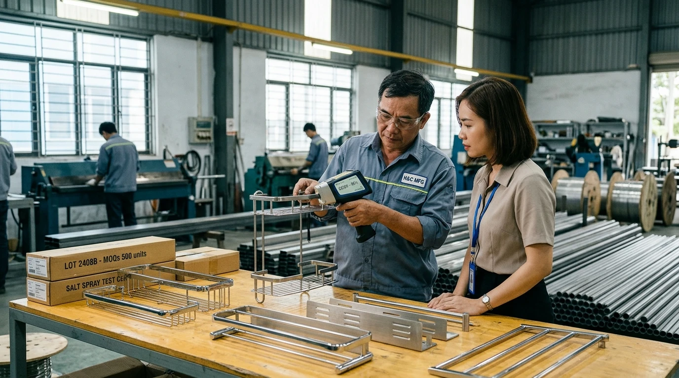 Cách chọn nhà cung cấp giá đựng đồ trong phòng tắm